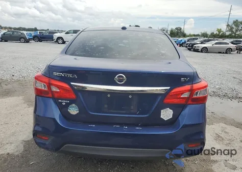 2017 Nissan Sentra S z USA, uszkodzony, nr VIN 3N1AB7APXHL654945